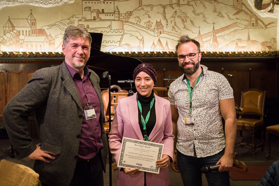 Imen Ben Amor (chaire LIAvignon, Laboratoire Informatique d’Avignon) a remporté le « Best Paper Award » (prix du meilleur papier) lors de l’ « International Workshop on Biometrics and Forensics 2022 » (forum international sur la biométrie et la criminalistique)