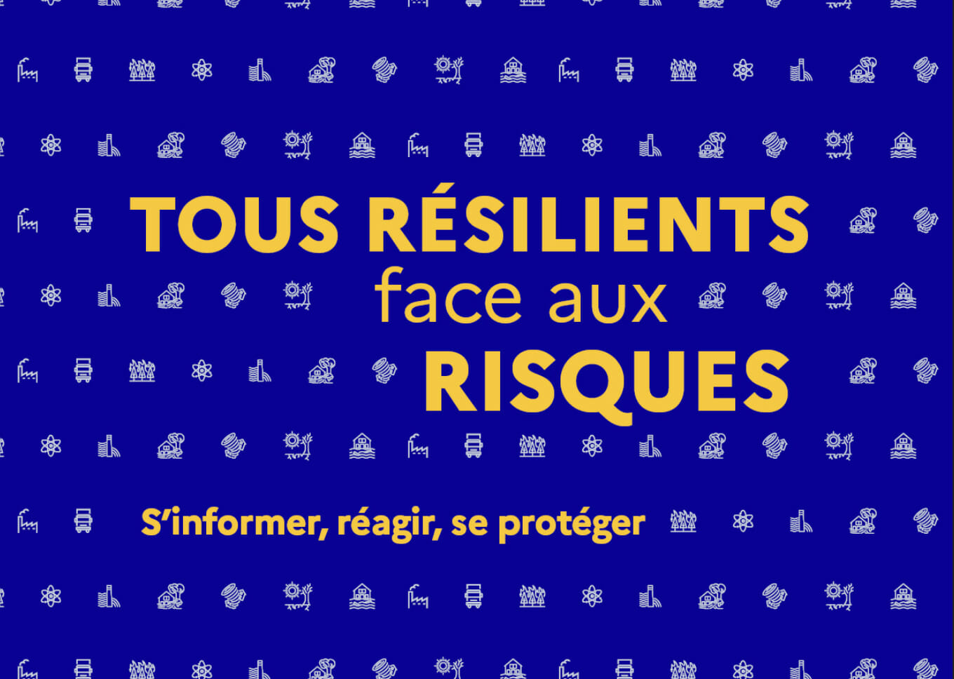 Visual presentation for the event: TOUS RÉSILIENTS FACE AUX RIQUES