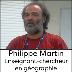 Philippe Martin - enseignant-chercheur en géographie