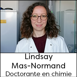 Lindsay Mas-Normand - Doctorante en chimie analytique
