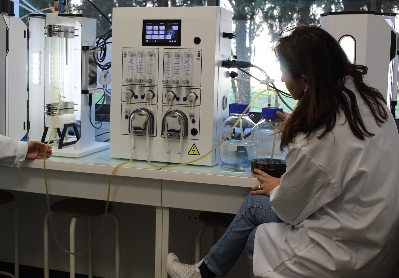 Preparing new practical work on the photobioreactor