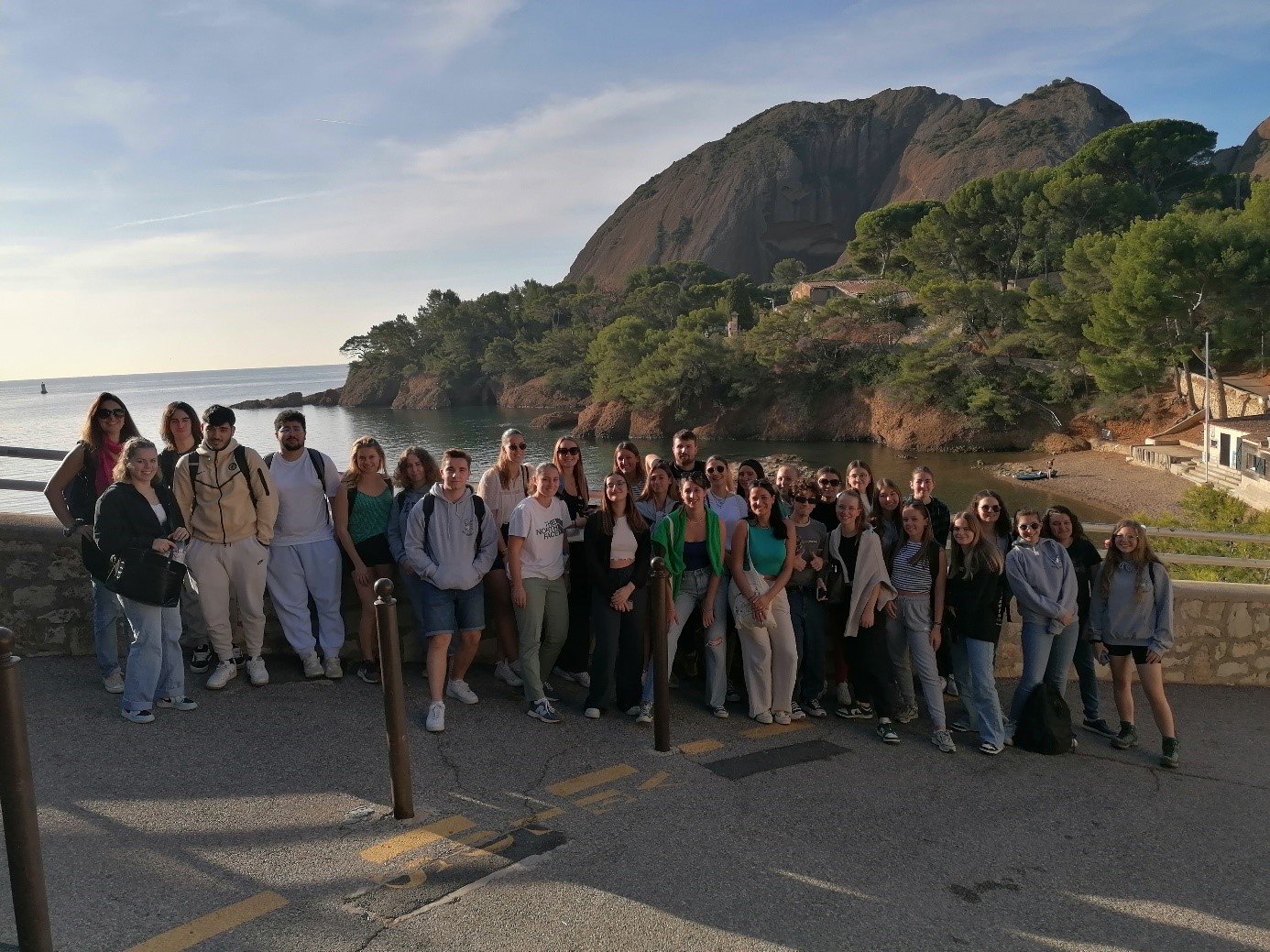 Outing on the biology of algae in La Ciotat with the first BUT3 class